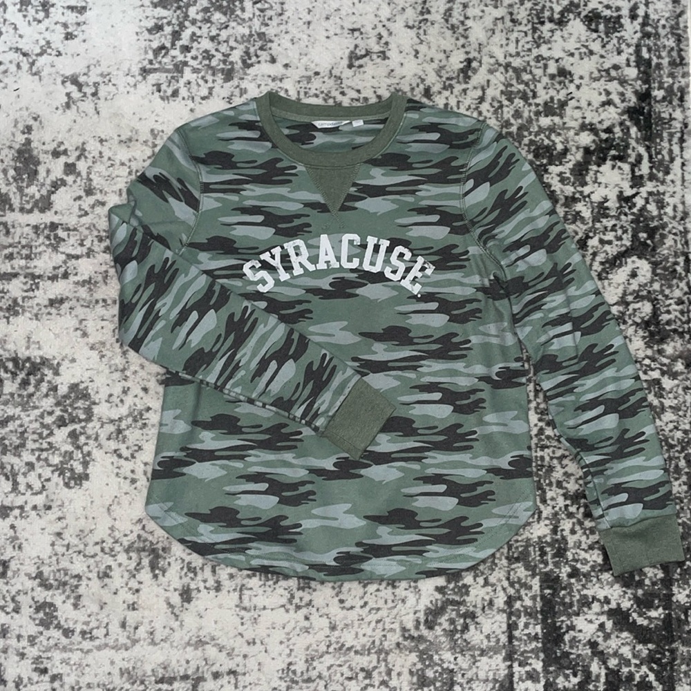 Camo crew neck Syracuse sweatshirt